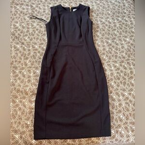 Calvin Klein Black Midi Dress